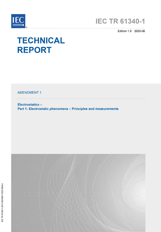 Cover IEC TR 61340-1:2012/AMD1:2020